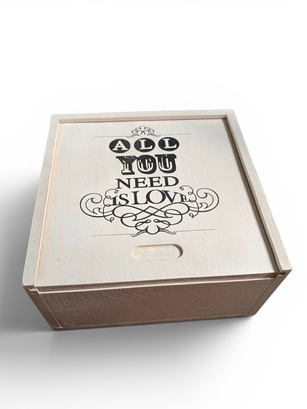 Beatles Love Wood Box Hearts Cookie Cutters Valentine’s Day Keepsake